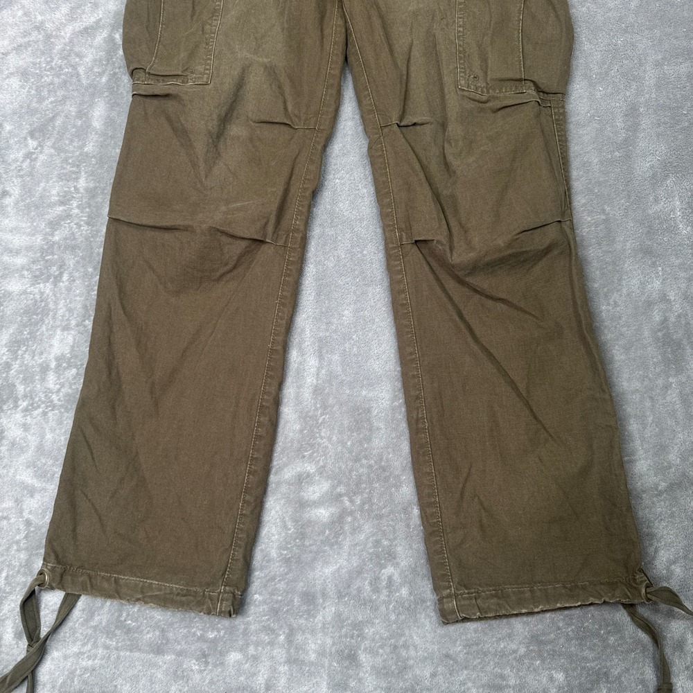 Cremiux Cargo Pants Men 33x32 Olive Green Military Tactical Fatigue Paratrooper - Picture 3 of 16